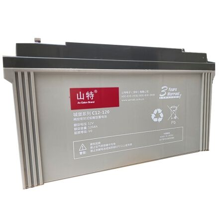 山特（SANTAK）C12-120 山特UPS电源电池免维护铅酸蓄电池 12V120AH 铅酸电池
